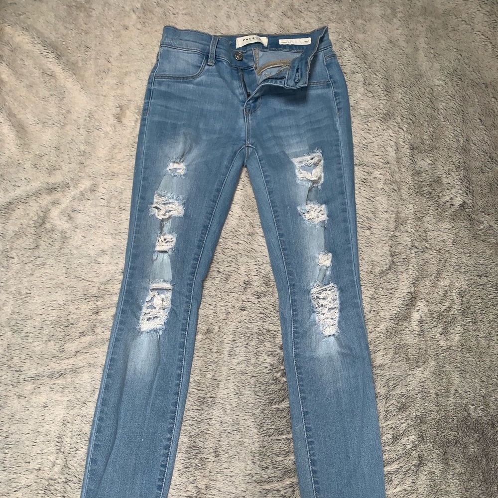 Pacsun Jeggings- Light Wash Size 24